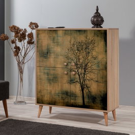 Hanah Home Armario Multiusos Multilux - 729 Roble Sonoma